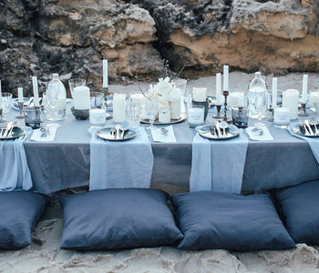 Rectangular Tablecloth Sizing Guide for Your Event Tables
