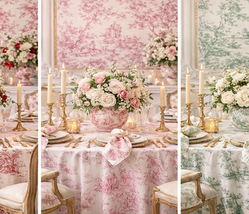 French Toile Party Decorations: Elegant Event Décor and Supplies for Any Celebration