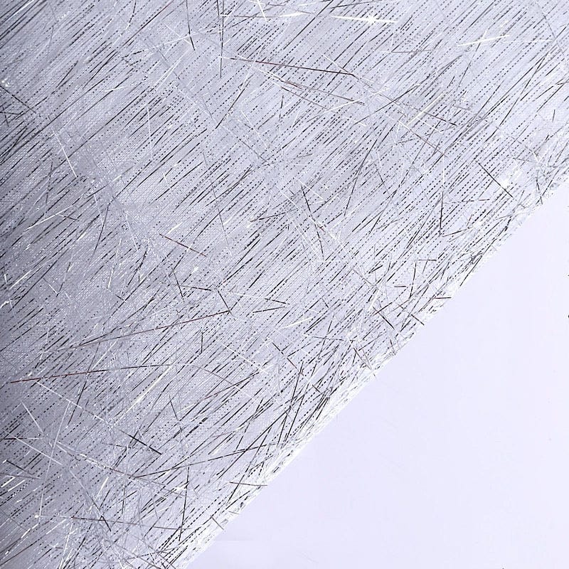 12x108 in Metallic Tinsel Polyester Table Runner