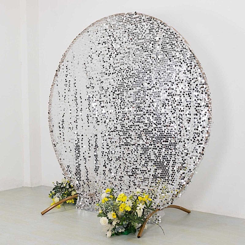7.5 feet Big Payette Sparkly Sequin Stand Cover Backdrop