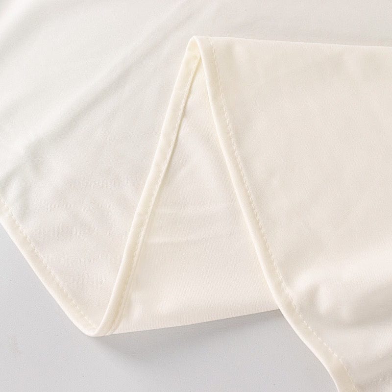 90x132 in Premium Scuba Polyester Rectangle Tablecloth