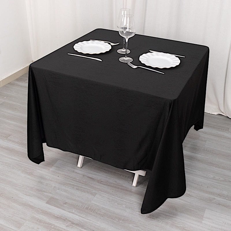 70x70 in Premium Scuba Polyester Square Tablecloth Party Linens