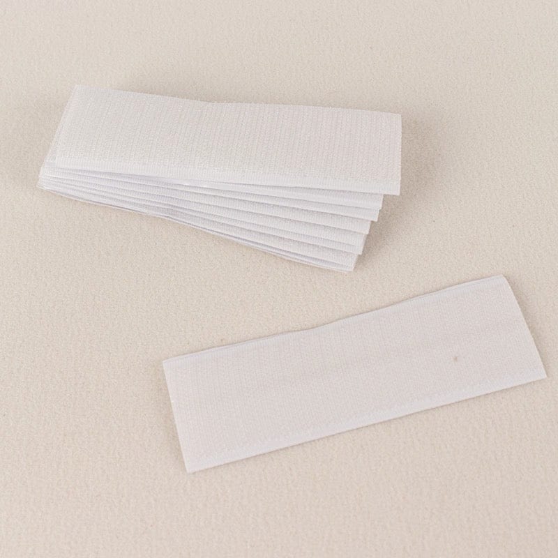 10 White Double Sided DIY Table Skirt Waterproof Velcro Tapes