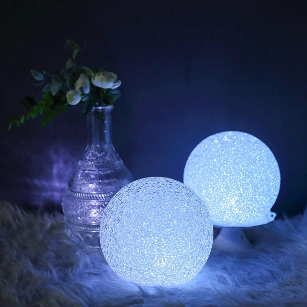 10 in wide Assorted LED Ball Battery Operated Orb Light