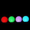 4 pcs 3 in wide Assorted LED Balls Battery Operated Orbs Lights