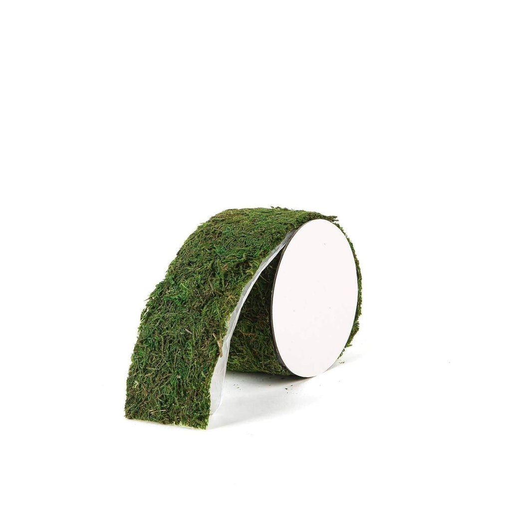 3 x 48 in Green Natural Moss Ribbon Roll Party Crafts Supplies