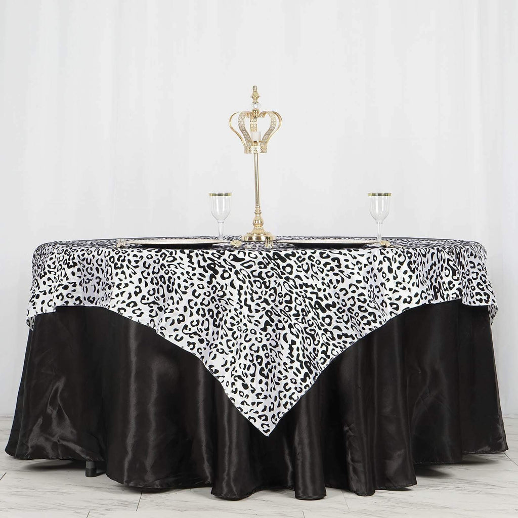 72-inch-square-black-on-white-leopard-table-overlay