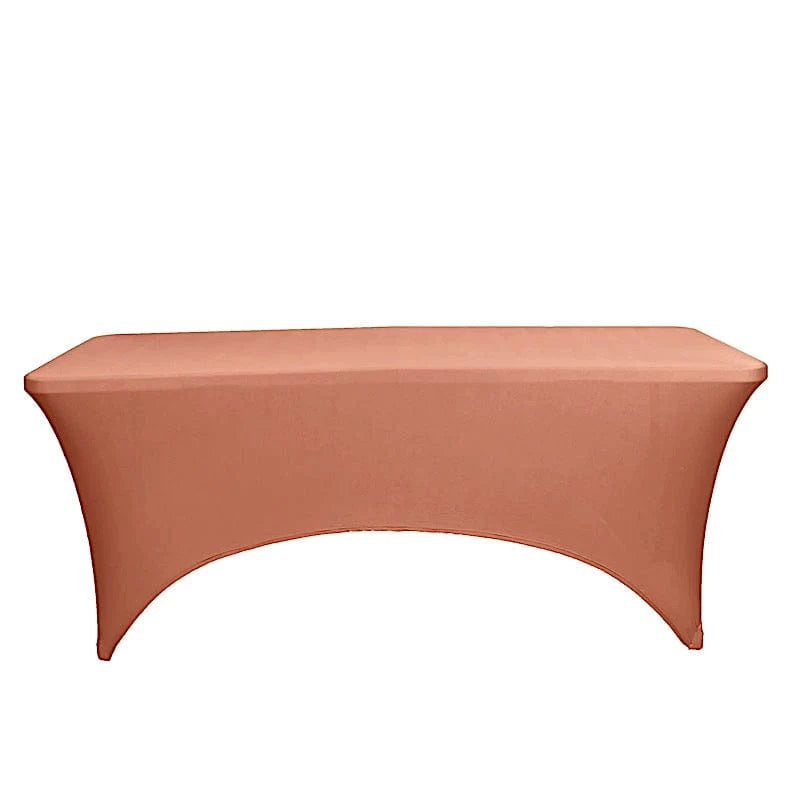 8 ft Rectangular Fitted Spandex Tablecloth