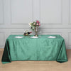 90x132 in Hunter Green Rectangular Premium Velvet Tablecloth