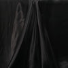 Black 90x132" Satin Rectangle Tablecloth