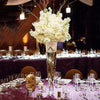 12 pcs 20" tall Clear Glass Trumpet Centerpiece Vases