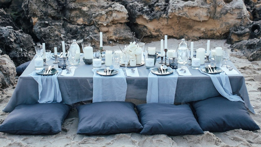 Rectangular Tablecloth Sizing Guide for Your Event Tables