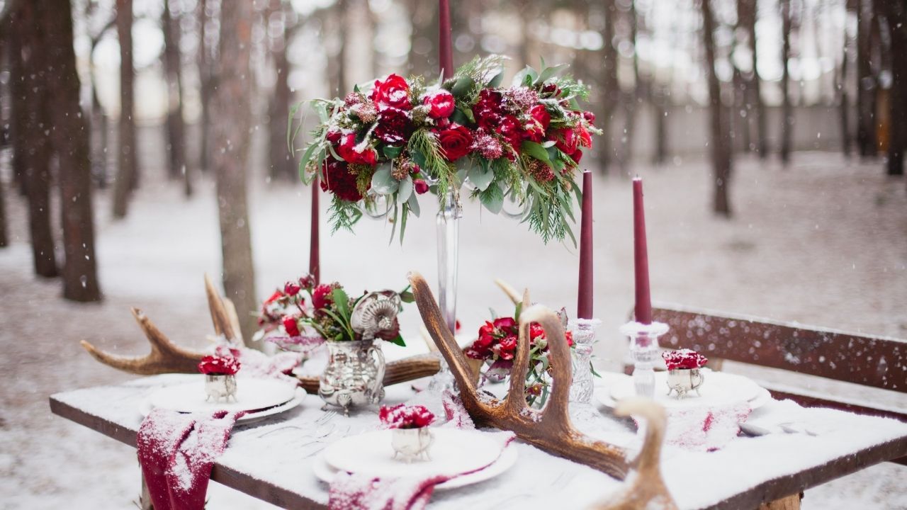 Winter Wedding Colors Ideas and Inspiration