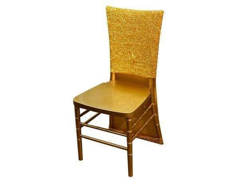 Metallic Fitted Spandex Chair Slipcovers