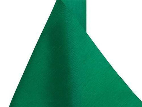 Polyester Textured Slub Fabric Roll 12" x 10 yards - Emerald Green