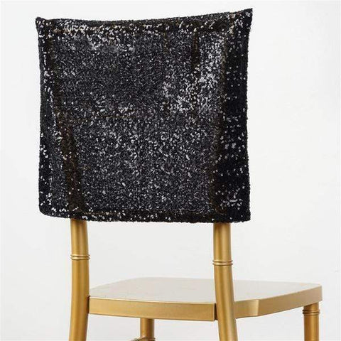 Sequin Square Top Chair Cap