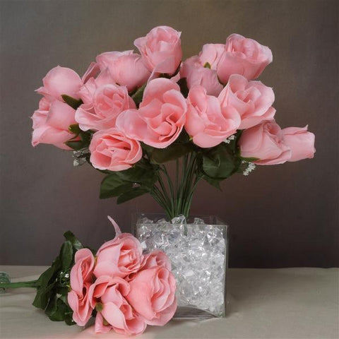 84 Peach Silk Rose Buds