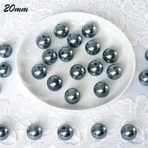 20 mm Loose Beads Faux Pearls