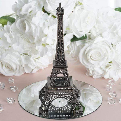 10 in Pewter Eiffel Tower Centerpiece