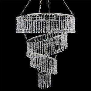 Faux Crystal Chandelier