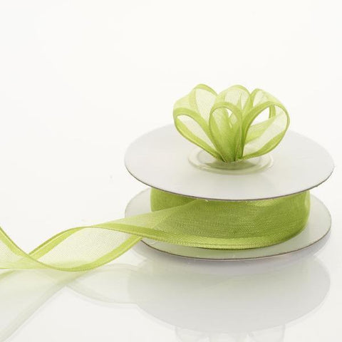 7/8 in x 10 yards Wired Organza Ribbon