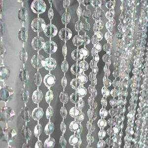 Faux Crystal Beaded Curtains