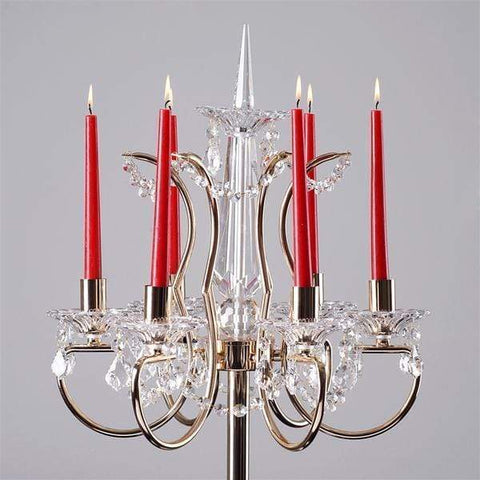 Gold 40" tall Metal Candle Holder Candelabra Wedding 