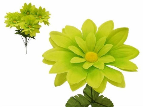 108 Lime Green Silk Water Alba Lily Wedding Flowers
