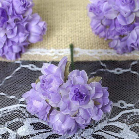 Lavender Semi Bloomed Craft Roses