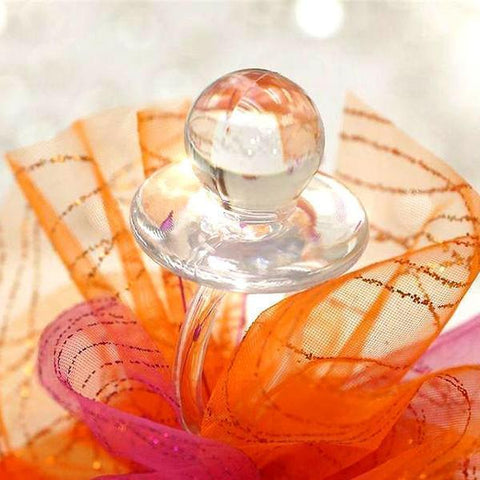 Clear Plastic Large Baby Pacifiers