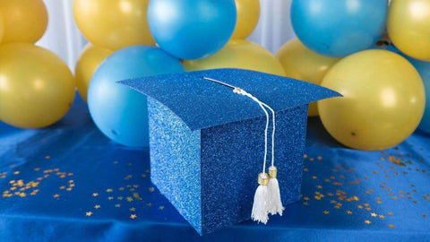 Blue and Gold Grad Party Ideas