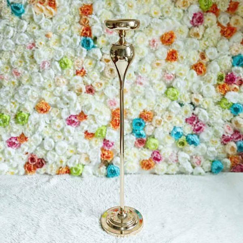 2 51 in tall Metallic Candle Holders Wedding Centerpieces Risers