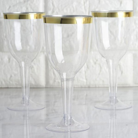 Disposable Plastic Party Champagne Flutes Glasses