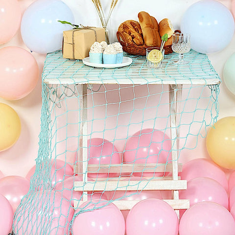 5x5 feet Cotton Decorative Fishnet Wall Table Party Decorations