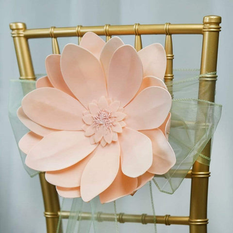 Artificial Dahlia Flowers for Wall Backdrop