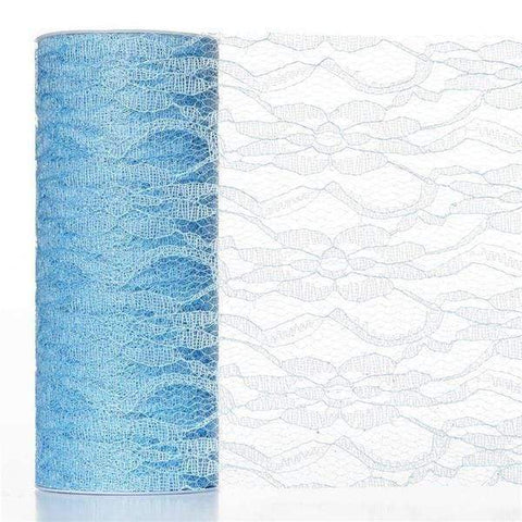 Glittered Lace Fabric Roll