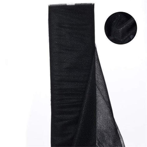 Glittered Tulle Fabric Bolt