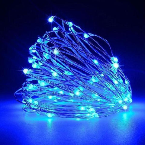 84 inch LED Royal Blue Fairy Lights for Backdrops