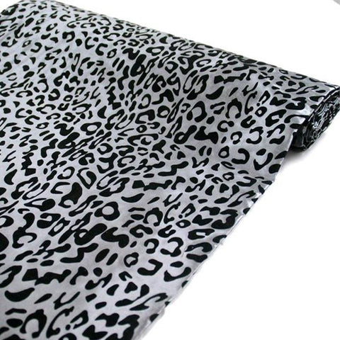 54" x 10 yards Leopard Safari Animal Print Fabric