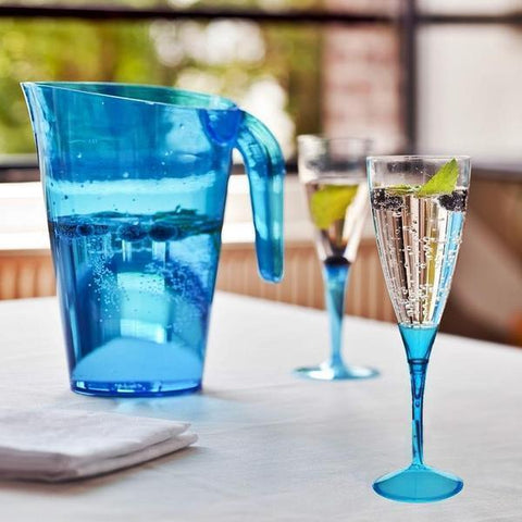 6 pcs Champagne Flutes Favor Holders