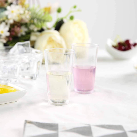 3 oz. Clear Disposable Plastic Drink or Dessert Cups Glasses
