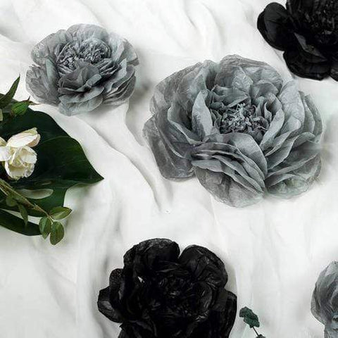 6 pcs 7 9 11 inches Paper Peony Flowers