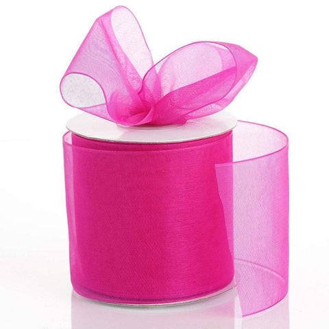 3 in x 25 yards Mono Edge Organza Ribbons