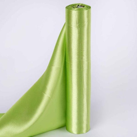 Satin Fabric 12" x 10 yards - Apple Green