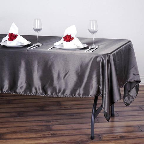 60x102" Satin Rectangle Tablecloth