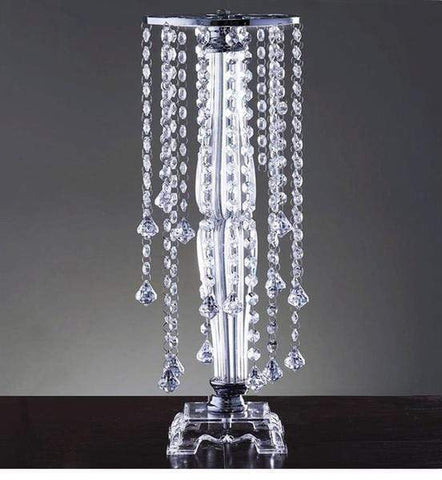  22" tall Faux Crystals Wedding Centerpiece This unique design makes it an ideal ce