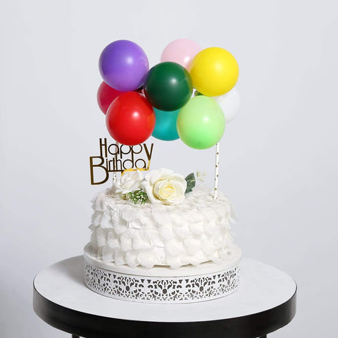 Mini Balloon Garland Cake Toppers