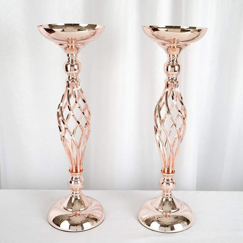 20 in tall Metal Candle Holder Wedding Centerpieces