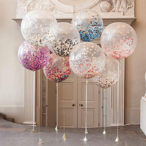 Latex Helium Air Transparent Balloons