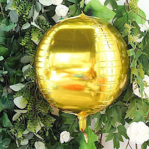 2 pcs 14 in wide 4D Oval Mylar Foil Balloons
